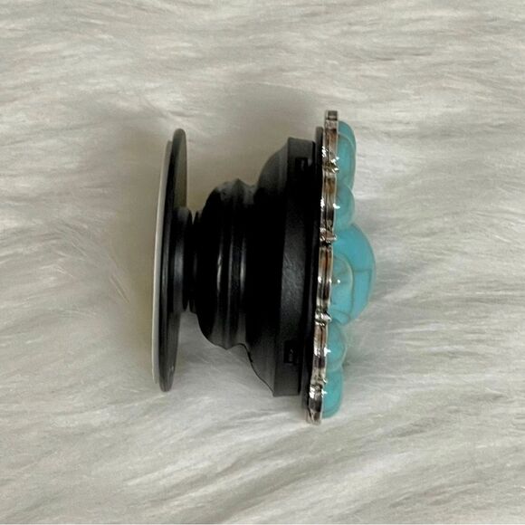 Brand New Western Squash Blossom Turquoise Phone Grip Womens On The Go Accessory - Picture 4 of 7